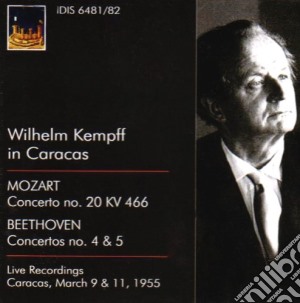 Wilhelm Kempff: In Caracas - Live Recordings 1956 (2 Cd) cd musicale di Kempff Wilhelm