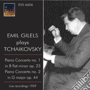 Pyotr Ilyich Tchaikovsky - Concerto Per Piano N.1 Op 23,Concerto Per Piano N.2 Op 44 cd musicale di Pyotr Ilyich Tchaikovsky