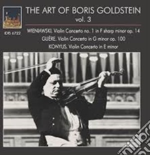 Boris Goldstein - The Art Of Vol 3 cd musicale di Boris Goldstein