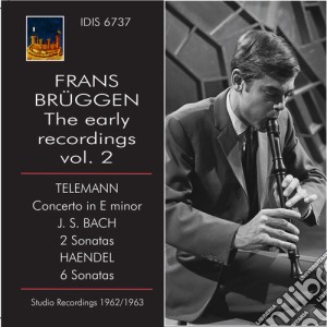 Frans Bruggen - The Early Recordings Vol.2 cd musicale di Telemann George Philipp