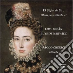 Paolo Cherici - El Siglo De Oro: Obras Para Vihuela I cd
