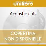 Acoustic cuts cd musicale di Richie Kotzen