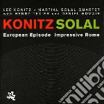 Lee Konitz / Martial Solal Quartet - European Episode Impressive Rome (2 Cd)