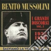 Benito Mussolini - I Grandi Discorsi #01 cd