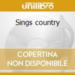 Sings country cd