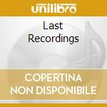 Last Recordings cd