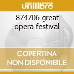 874706-great opera festival cd musicale di Collection Gold