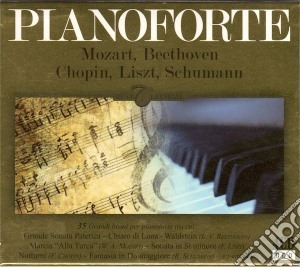 Pianoforte: Mozart, Beethoven, hopin, Liszt, Schumann (4 Cd) cd musicale di Artisti Vari