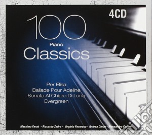 100 Piano Classics (4 Cd) cd musicale