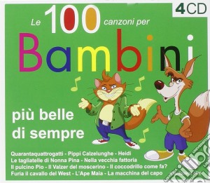 Le 100 canzoni per bambini -4cd- cd musicale di Artisti Vari