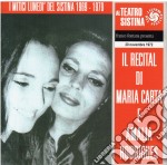 Maria Carta / Amalia Rodrigues - I Lunedi' Del Sistina. Il Recital (2 Cd)