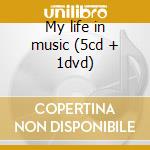 My life in music (5cd + 1dvd) cd musicale di Ennio Morricone