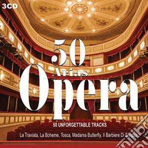 50 Arias Opera / Various (3 Cd) cd musicale