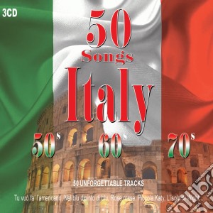 50 Songs Italy / Various (3 Cd) cd musicale