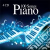 100 Songs Piano / Various (4 Cd) cd