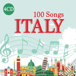 100 Songs Italy / Various (4 Cd) cd musicale