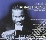 Louis Armstrong - Swing That Music cd