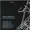 Roberto Mattei 8tet - A Time Remembered cd