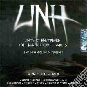 United Nations Of Hardcore 5 cd musicale di ARTISTI VARI