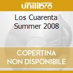 Los Cuarenta Summer 2008 cd