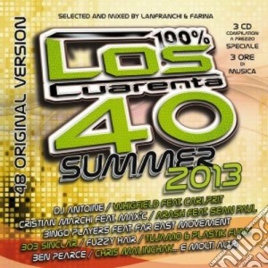 Cuarenta Summer 2013 (Los) / Various (3 Cd) cd musicale di Los cuarenta summer