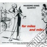Massimo Dona' Quintet - For Miles And Miles