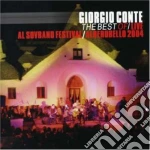 Giorgio Conte - The Best Of - Live Al Sovrano Festival Alberobello 2004 cd