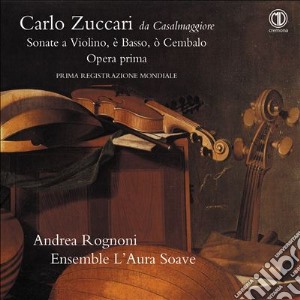 Carlo Zuccari - Sonata Per Violino Basso E Cembalo cd musicale di Zuccari Carlo