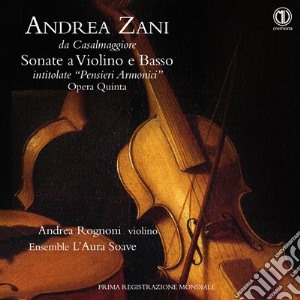 Zani Andrea - Sonata Per Violino E Basso N.4 Pensieri cd musicale di Zani Andrea