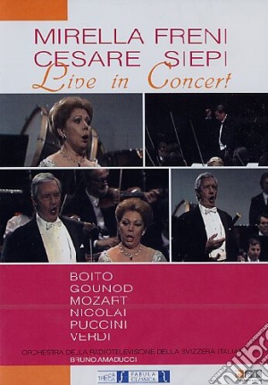(Music Dvd) Mirella Freni / Cesare Siepi - Mirella Freni & Cesare Siepi: Live In Concert cd musicale