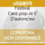 Festival Canz.pop.re E D'autore/xvi cd