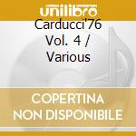 Carducci'76 Vol. 4 / Various cd