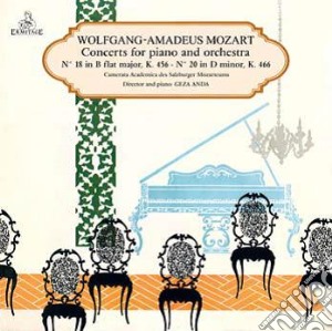 (LP Vinile) Wolfgang Amadeus Mozart - Concerts For Piano And Orchestra K466 N.18Kv 456 N.20 lp vinile di Geza Anda