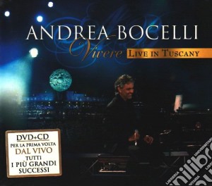 Vivere. Live in Tuscany (cd + dvd) cd musicale di Andrea Bocelli
