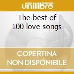 The best of 100 love songs cd