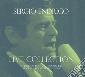 Sergio Endrigo - Live Collection - 18 Febbraio 1981 / 23 Gennaio 1980 (Cd+Dvd) cd musicale di Sergio Endrigo