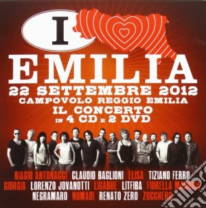 Italia Loves Emilia: Il Concerto / Various (4 Cd+2 Dvd) cd musicale di Artisti Vari