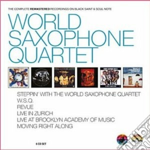 World Saxophone Quartet - The Complete Remastered Recordings In Black Saint & Soul Note(6 Cd) cd musicale di World saxophone quar