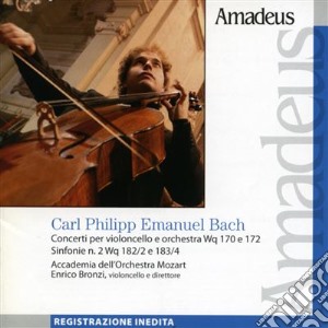Carl Philipp Emanuel Bach - Concerto Per Cello Wq 172/h 439 In La cd musicale di Bach Carl Philipp Em