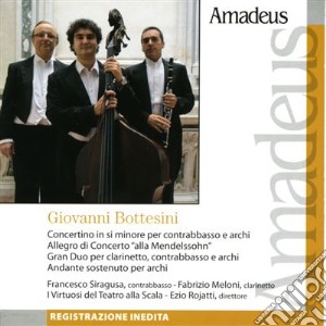 Giovanni Bottesini - Concertino Per Contrabbasso E Archi In S cd musicale di Bottesini Giovanni