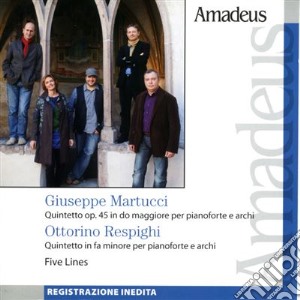 Martucci Giuseppe - Quintetto Per Piano Op 45 (1878) cd musicale di Martucci Giuseppe