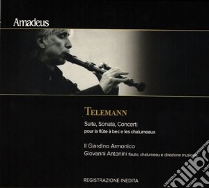 Georg Philipp Telemann - Suite Twv 55: A2 Per Flauto Archi E Basso cd musicale di Georg Philipp Telemann