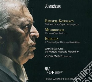 Zubin Mehta: Maggio Musicale Fiorentino - Rimsky-Korsakov, Mussorgsky, Borodin cd musicale di Nikolai Rimsky