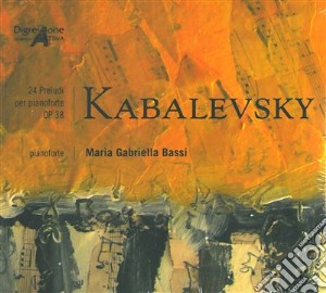 Kabalevsky Dimitri - Preludio Per Piano Op 38 (1943 44) N.1 > cd musicale di Kabalevsky Dimitri