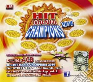 Hit Mania Champions 2014 (4 Cd) cd musicale di Artisti Vari