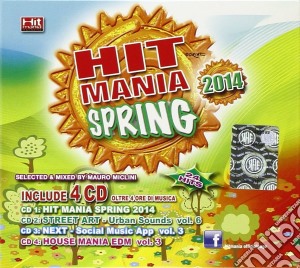 Hit Mania Spring 2014 / Various (4 Cd) cd musicale di Artisti Vari
