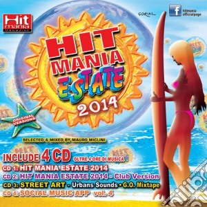 Hit Mania Estate 2014 / Various (4 Cd) cd musicale di Artisti Vari