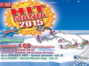 Hit Mania 2015 (4 Cd+Rivista) cd musicale di Artisti Vari