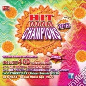 Hit Mania Champions 2015 (4 Cd+Rivista) cd musicale di Artisti Vari