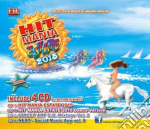 Hit Mania Estate 2015 (4 Cd) cd musicale di Artisti Vari
